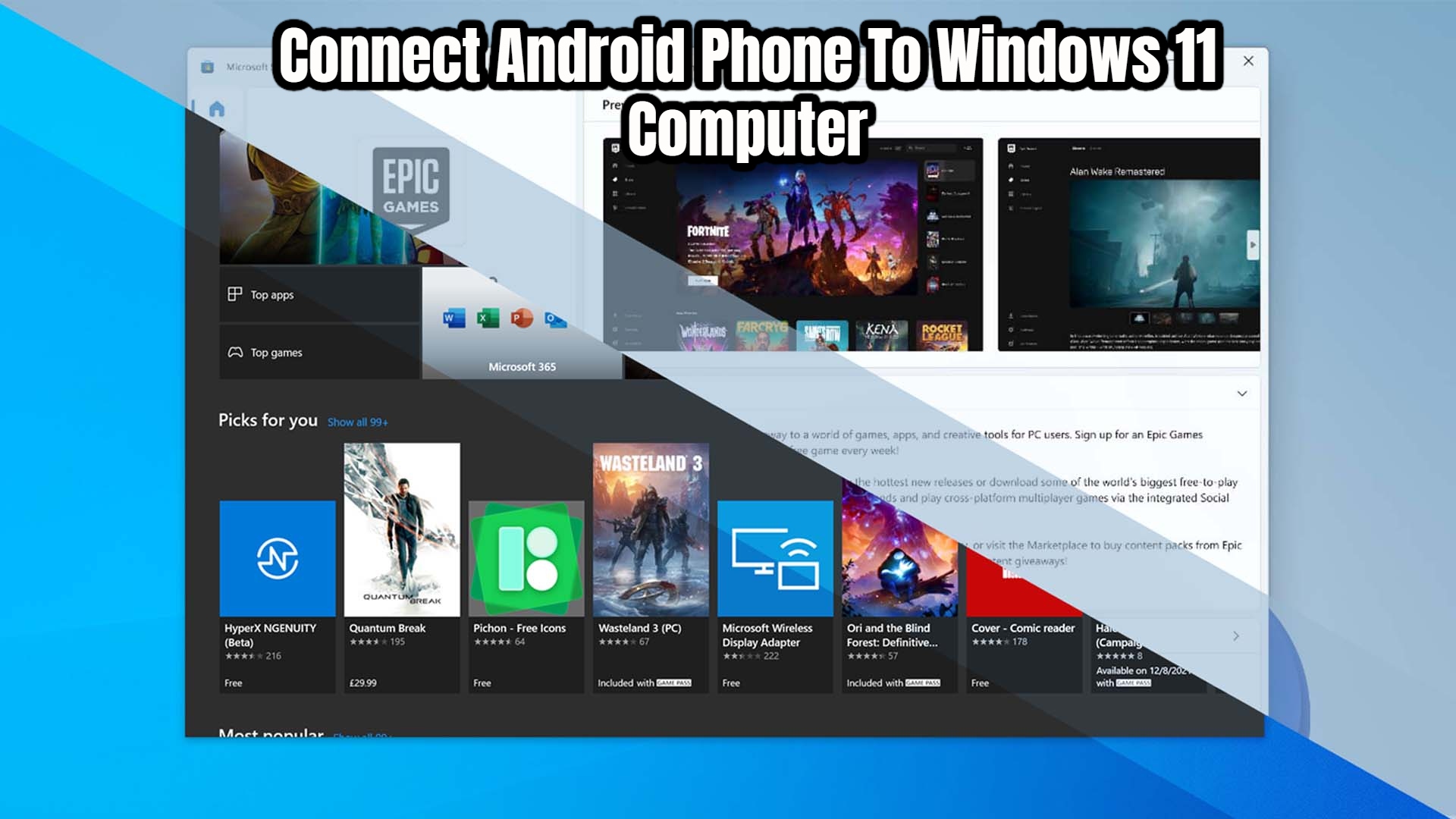 Read more about the article Connect Android Phone To Windows 11 Computer
