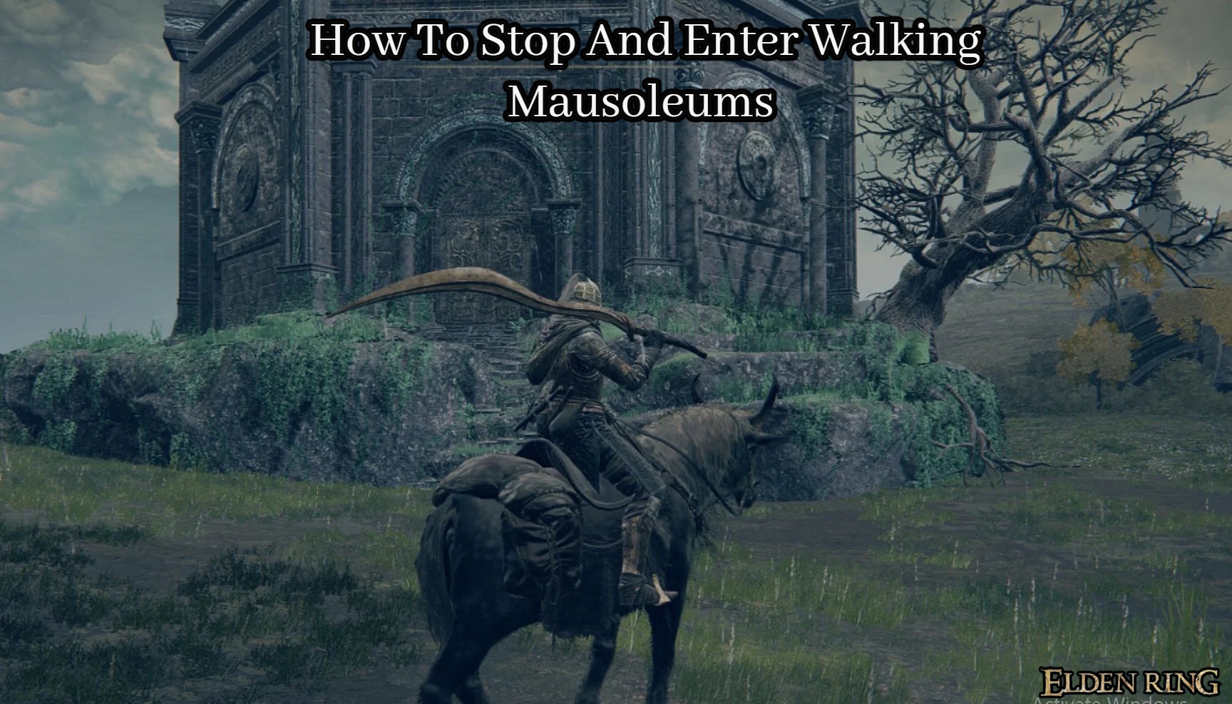 You are currently viewing How To Stop And Enter Walking Mausoleums In Elden Ring