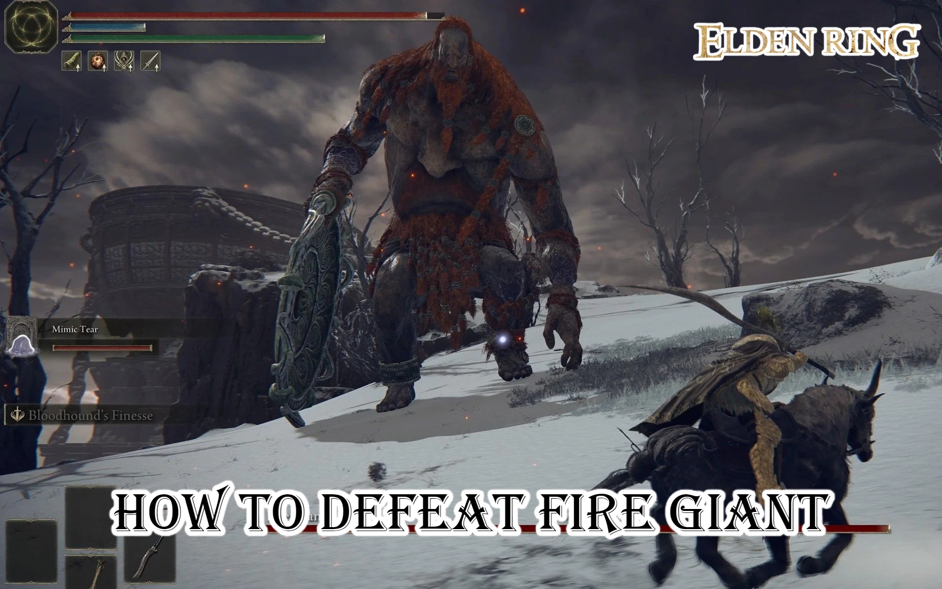 You are currently viewing How To Defeat Fire Giant In Elden Ring