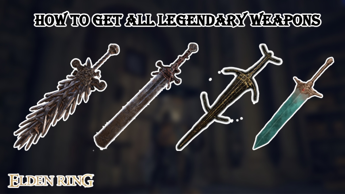 Elden ring weapons