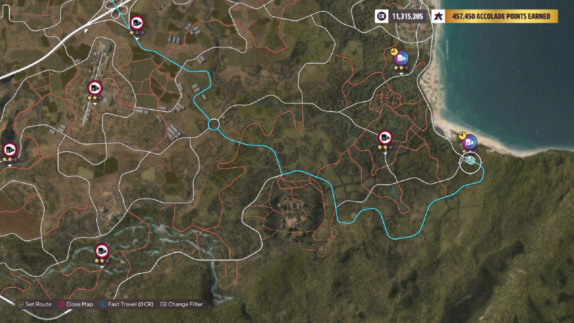 forza horizon 5 autopista speed trap location