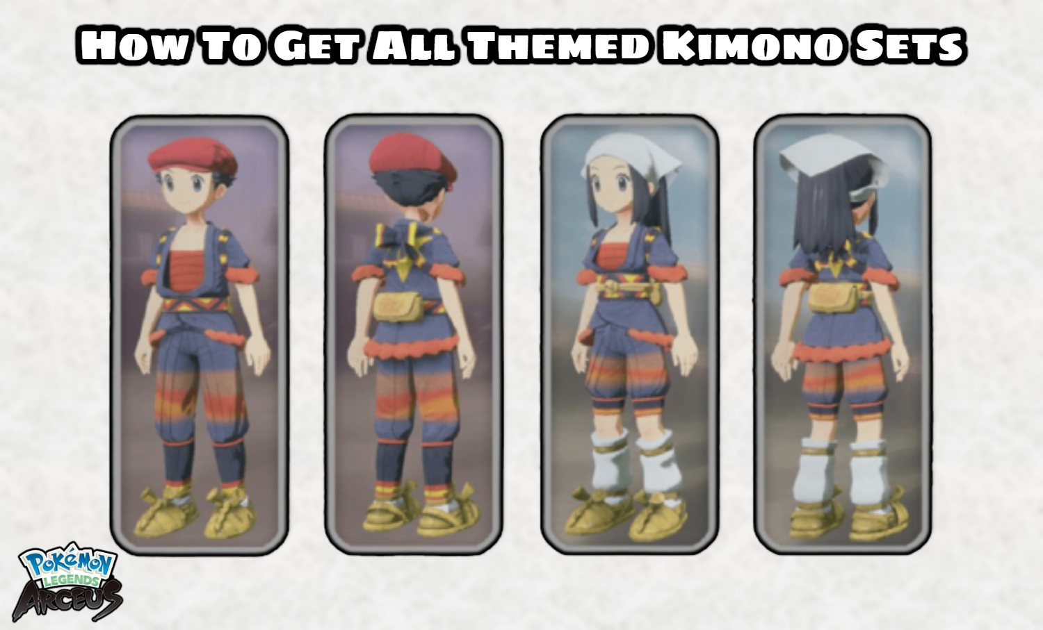 Read more about the article How To Get All Themed Kimono Sets In Pokemon Legends Arceus
