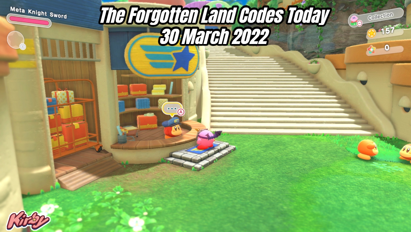 You are currently viewing Kirby And The Forgotten Land Codes Today 30 March 2022
