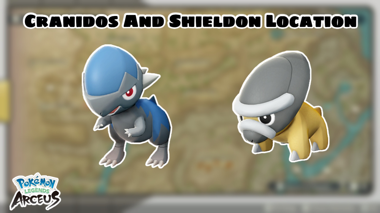 You are currently viewing Cranidos And Shieldon Location In Pokemon Legends Arceus 