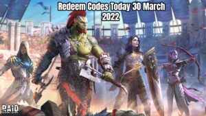 Read more about the article Raid Shadow Legends Redeem Codes Today 30 March 2022