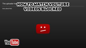 Read more about the article How To Watch Youtube Videos Blocked In All Countries