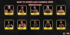 Read more about the article How To Download Former WWE Wrestlers In WWE 2K22