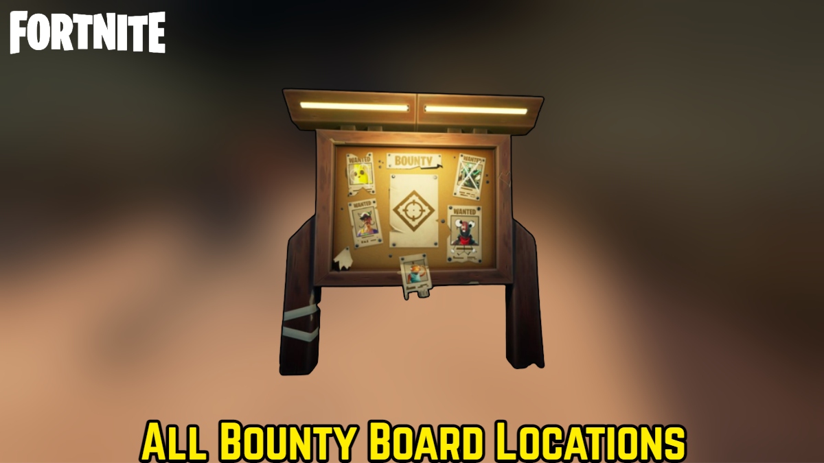 You are currently viewing All Bounty Board Locations in Fortnite Chapter 3 Season 2