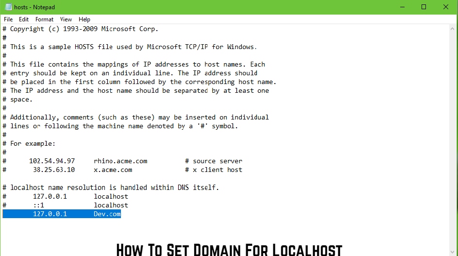 You are currently viewing How To Set Domain For Localhost