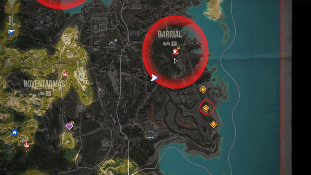 Far Cry 6 Lost and Found Resorts Map