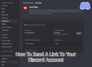 Read more about the article How To Send A Link To Your Discord Account