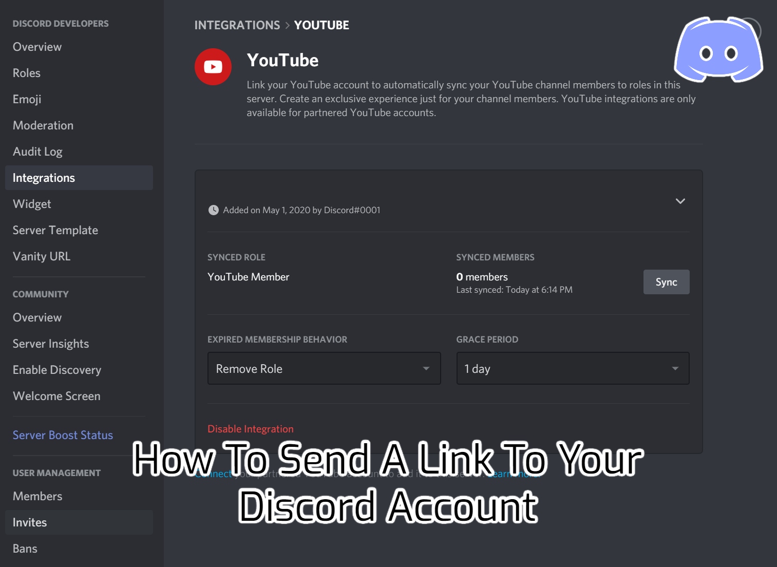 You are currently viewing How To Send A Link To Your Discord Account