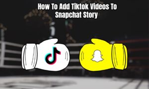 Read more about the article How To Add Tiktok Videos To Snapchat Story 