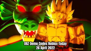 Read more about the article DBZ Demo Codes Roblox Today 27 April 2022