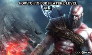 Read more about the article How To Fix D3D Feature Level 11_1 In God Of War