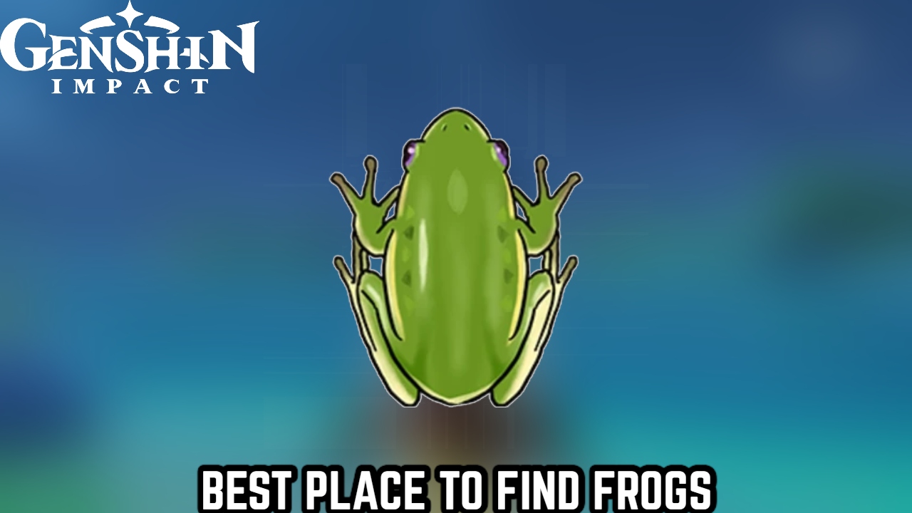 Frog location genshin
