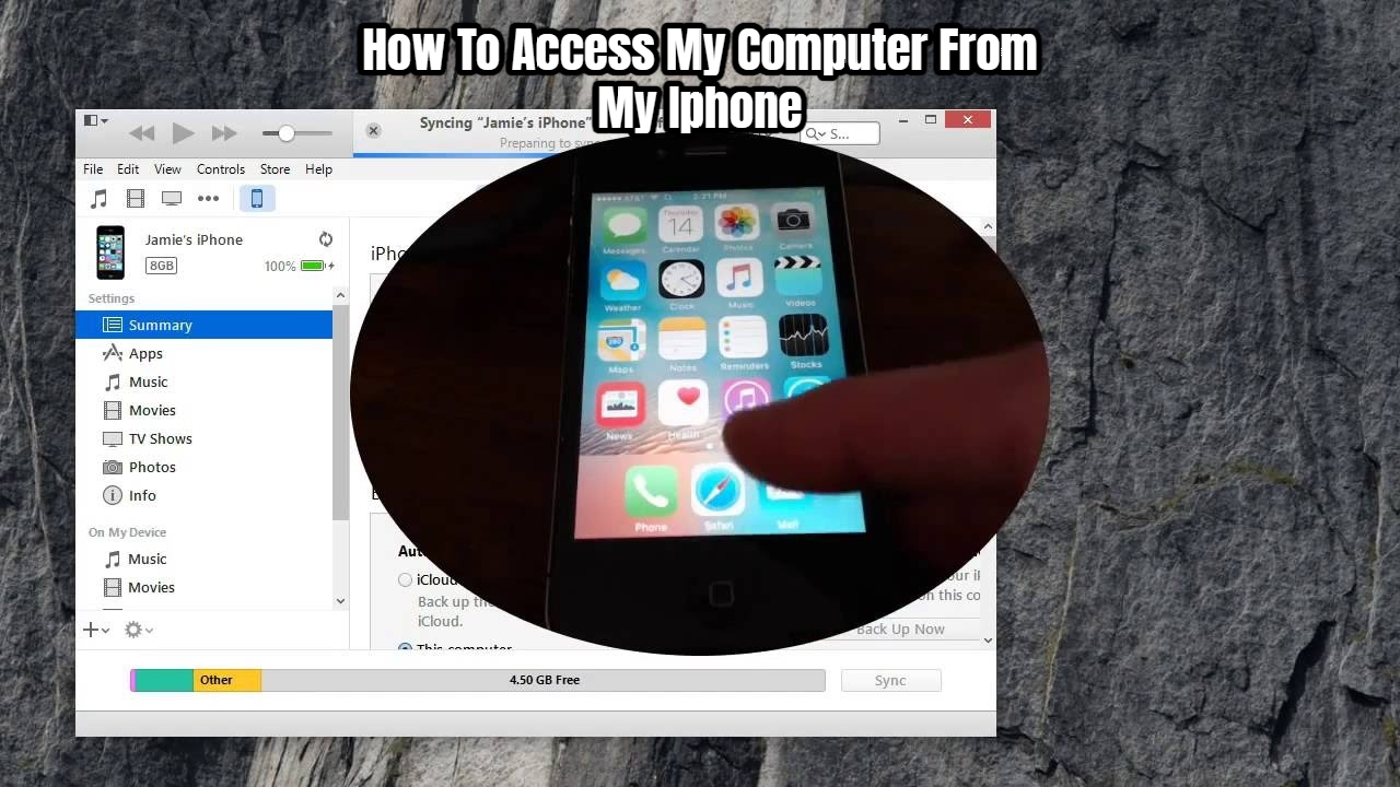 You are currently viewing How To Access My Computer From My Iphone