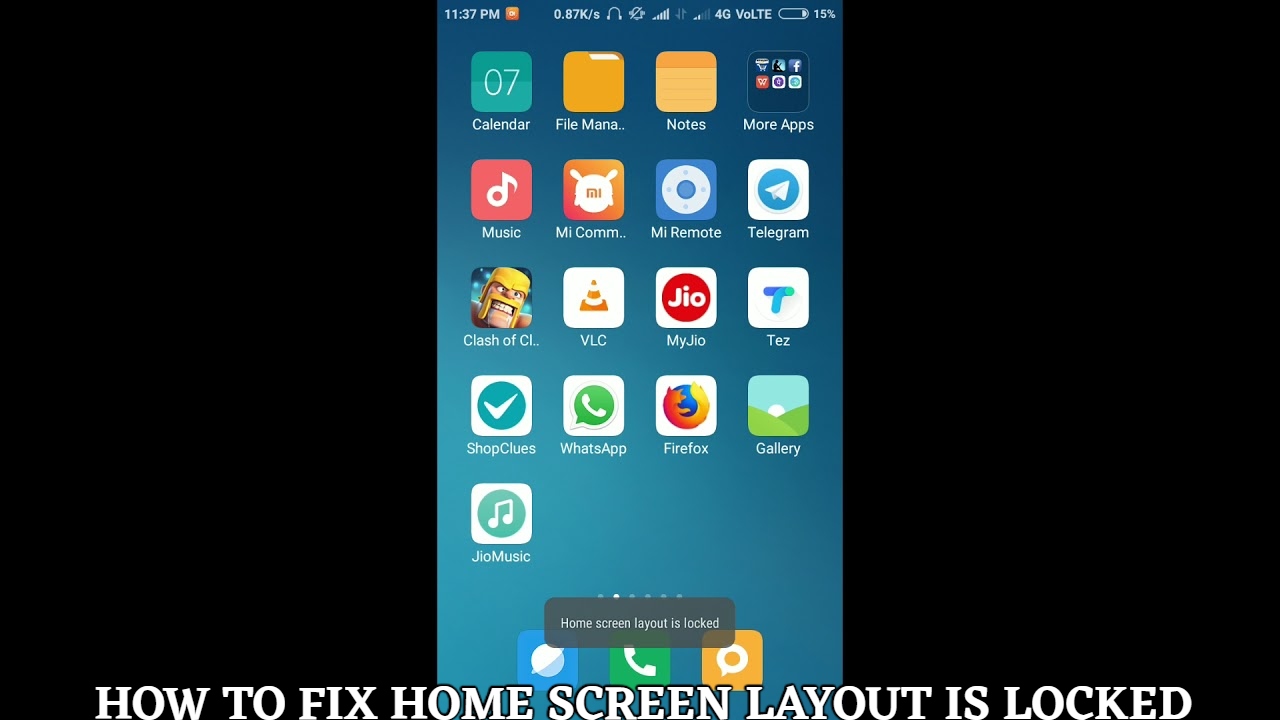 You are currently viewing How To Fix Home Screen Layout is Locked