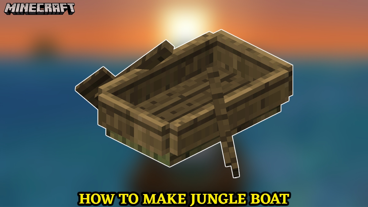 Read more about the article How To Make Jungle Boat in Minecraft 2022