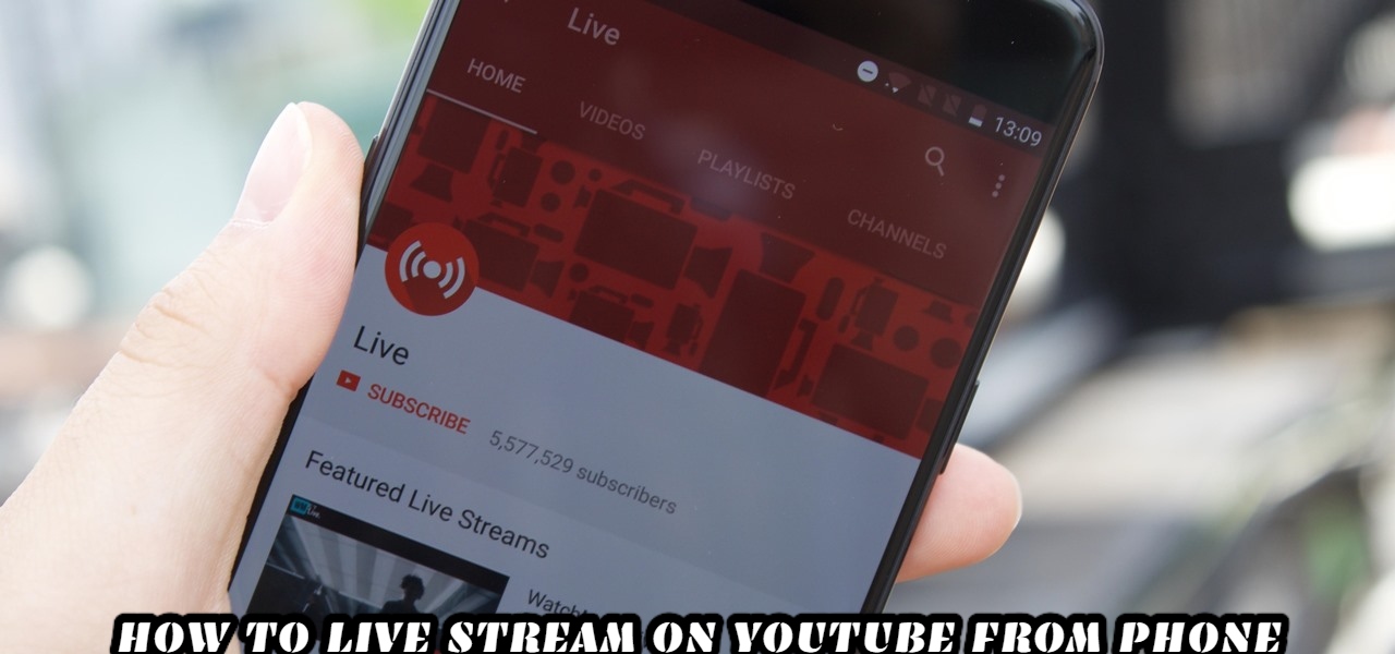 You are currently viewing How To Live Stream on Youtube From Phone