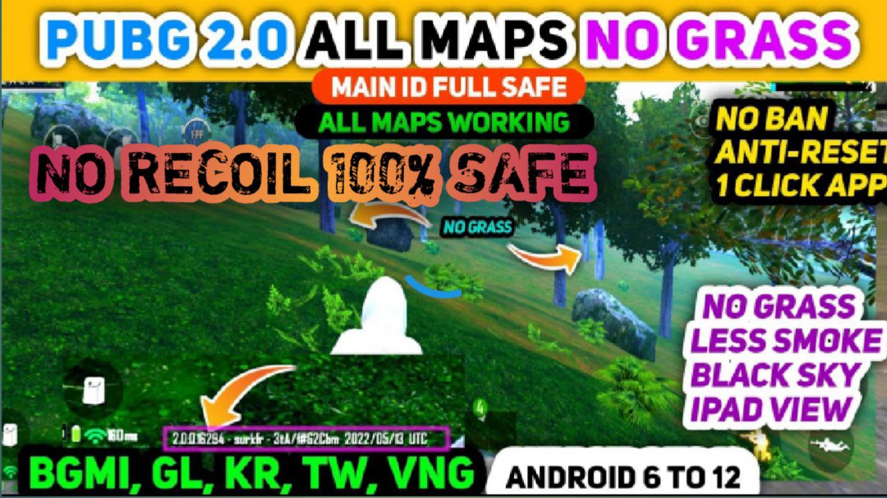 You are currently viewing BGMI And PUBG 2.0 No Grass Config Pak File Download C2S6