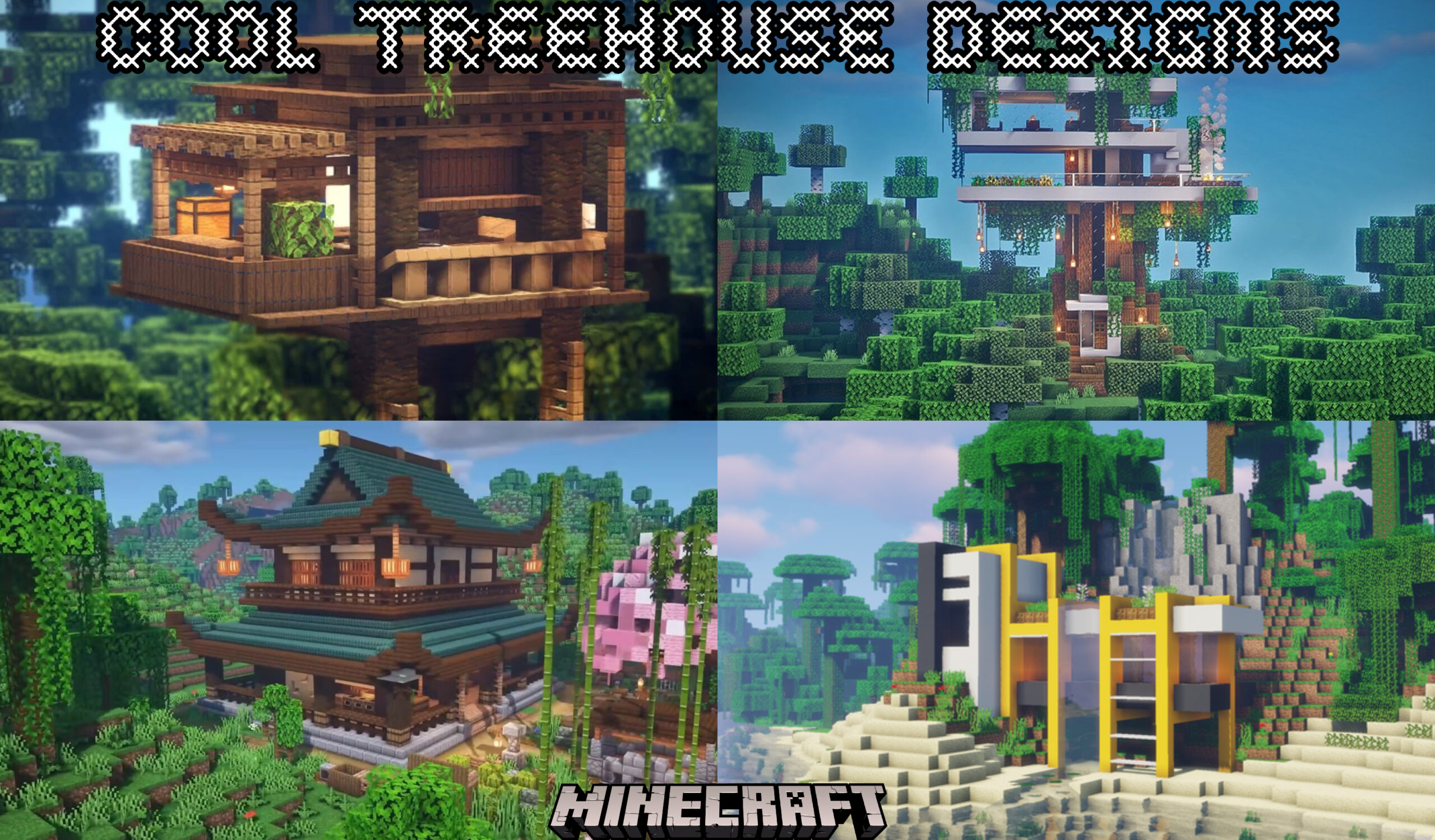 You are currently viewing Cool Treehouse Designs Minecraft