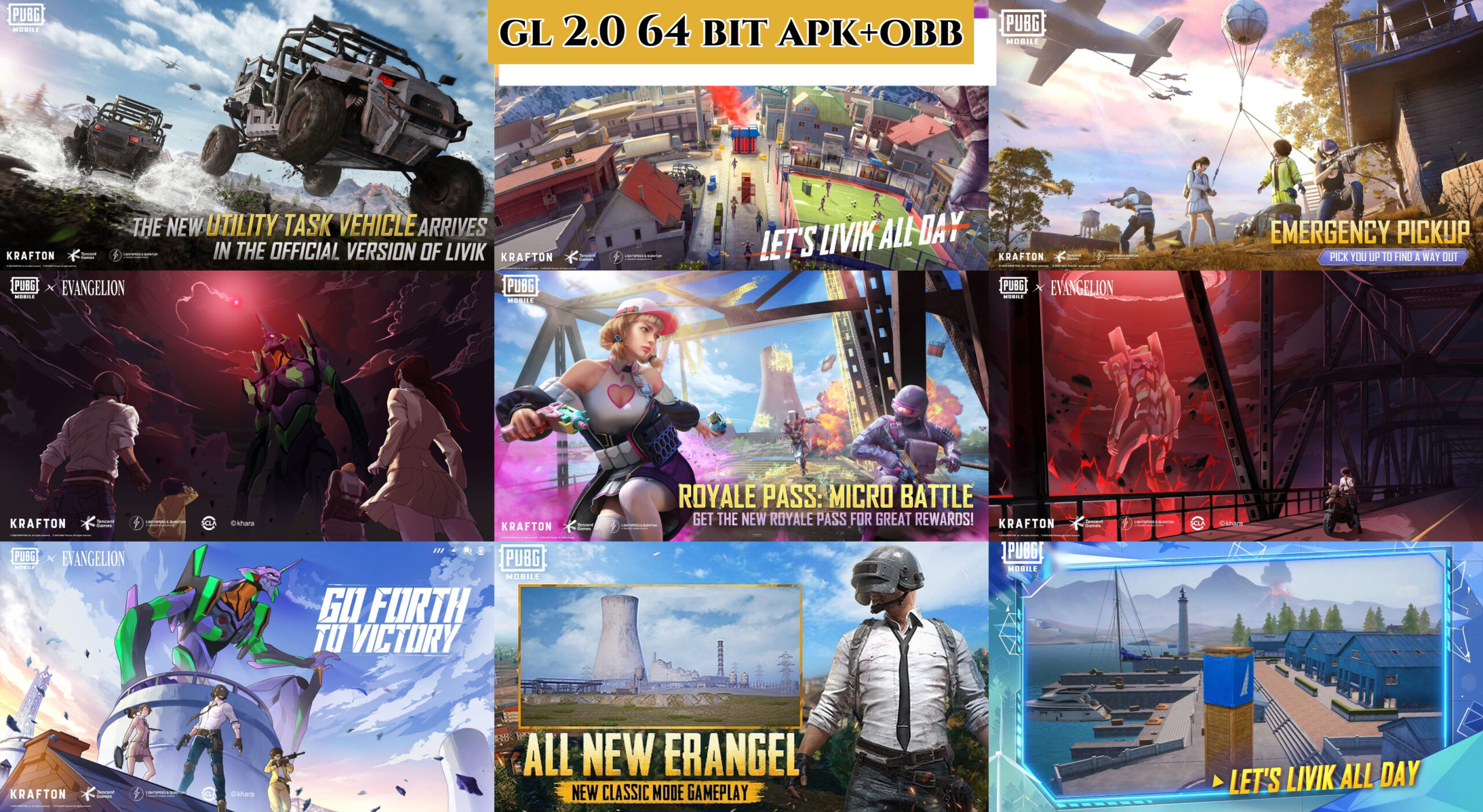 You are currently viewing PUBG Mobile Global 2.0 Update APK 64 BIT + OBB Download