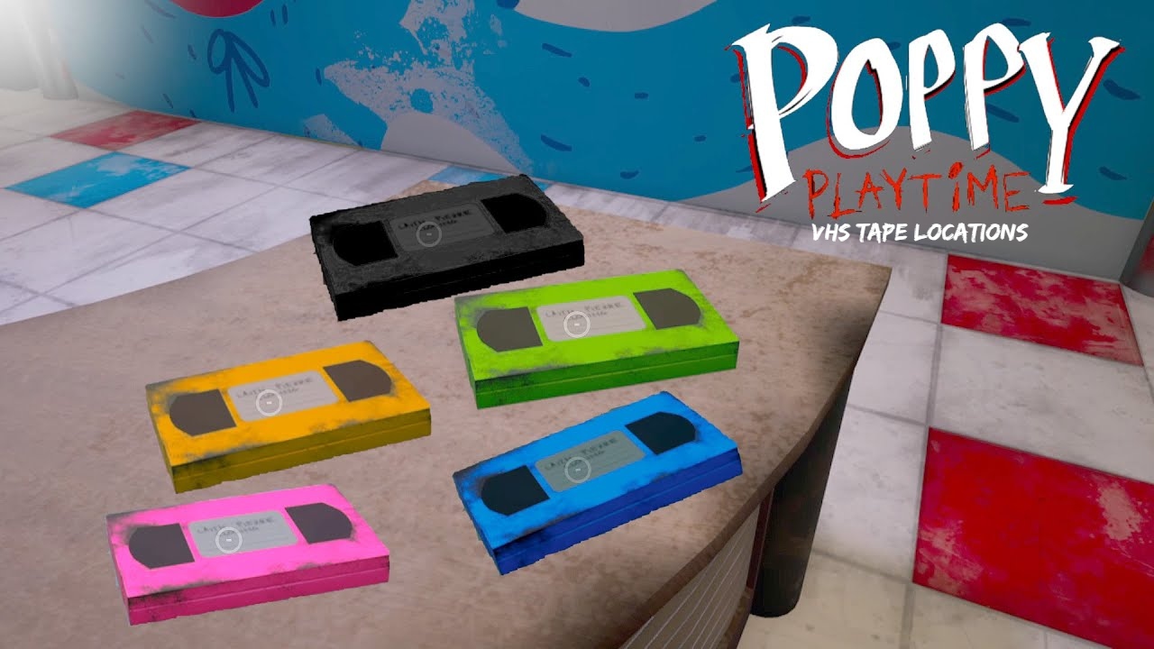 Poopy playtime 1. Кассета Поппи Плейтайм. Poppy Playtime VHS. Кассета из Poppy Playtime. Поппи Плейтайм ВХС.