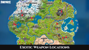 Read more about the article Exotic Weapon Locations In Fortnite Chapter 3