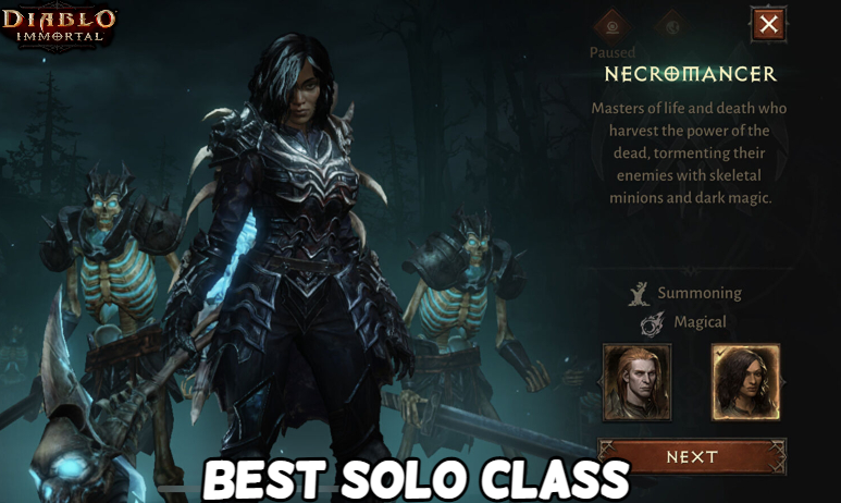 Read more about the article Best Solo Class In Diablo Immortal