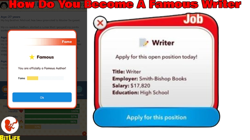 You are currently viewing How Do You Become A Famous Writer In Bitlife