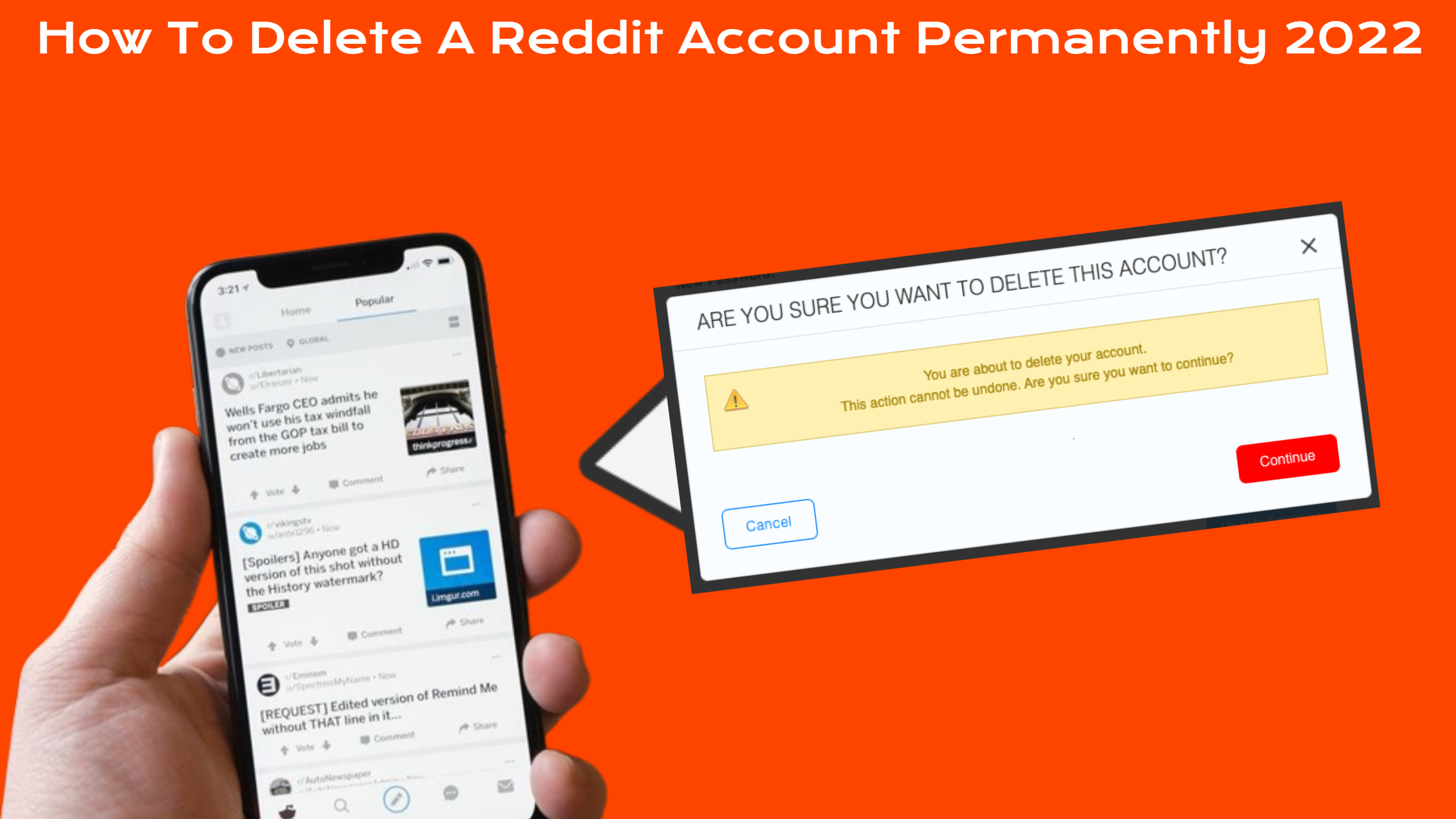 How To Delete A Reddit Account Permanently 2022