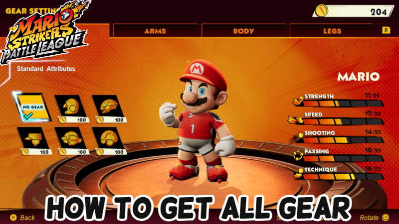 You are currently viewing How To Get All Gear In Mario Strikers: Battle League