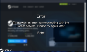 Read more about the article There Was An Error Communicating With The Steam Servers Please Try Again Later Steam
