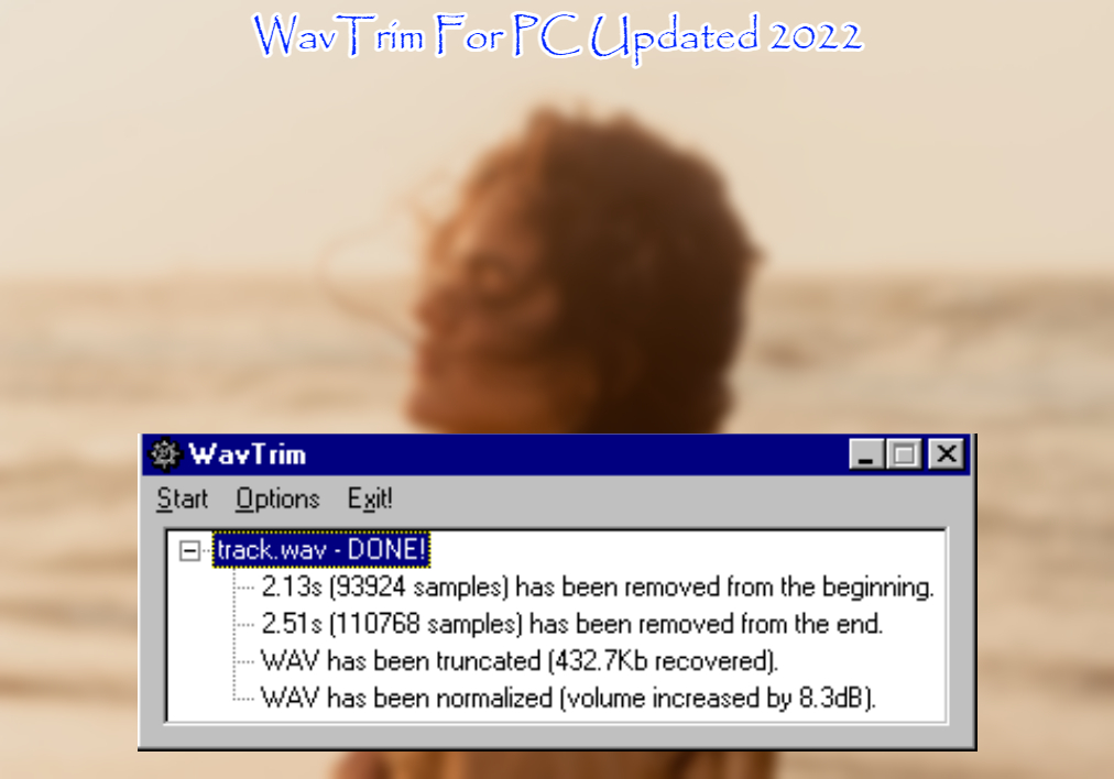 You are currently viewing WavTrim For PC Updated 2022