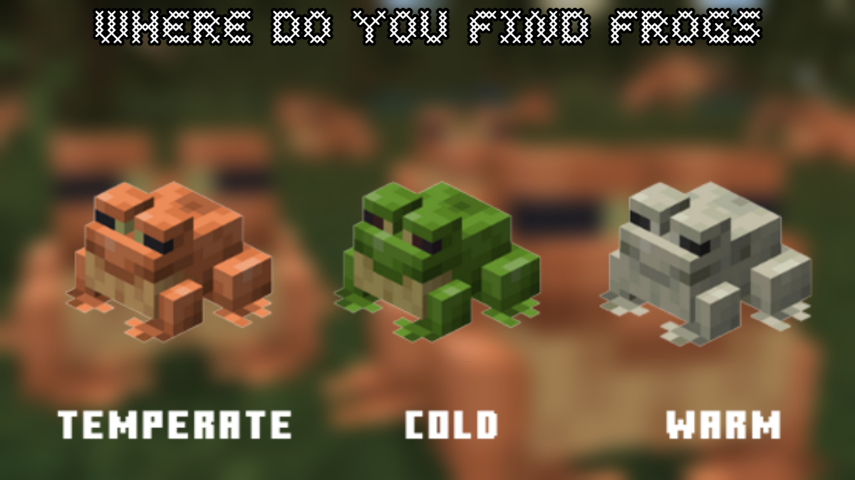 You are currently viewing Where Do You Find Frogs In Minecraft Bedrock & Java