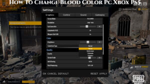 Read more about the article How To Change Blood Color In Pubg Mobile Pc Xbox Ps5