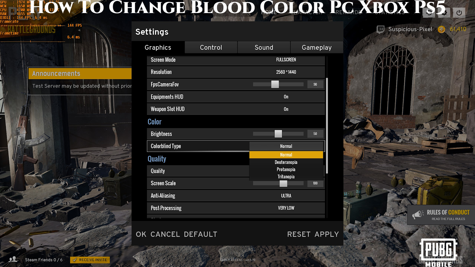 You are currently viewing How To Change Blood Color In Pubg Mobile Pc Xbox Ps5