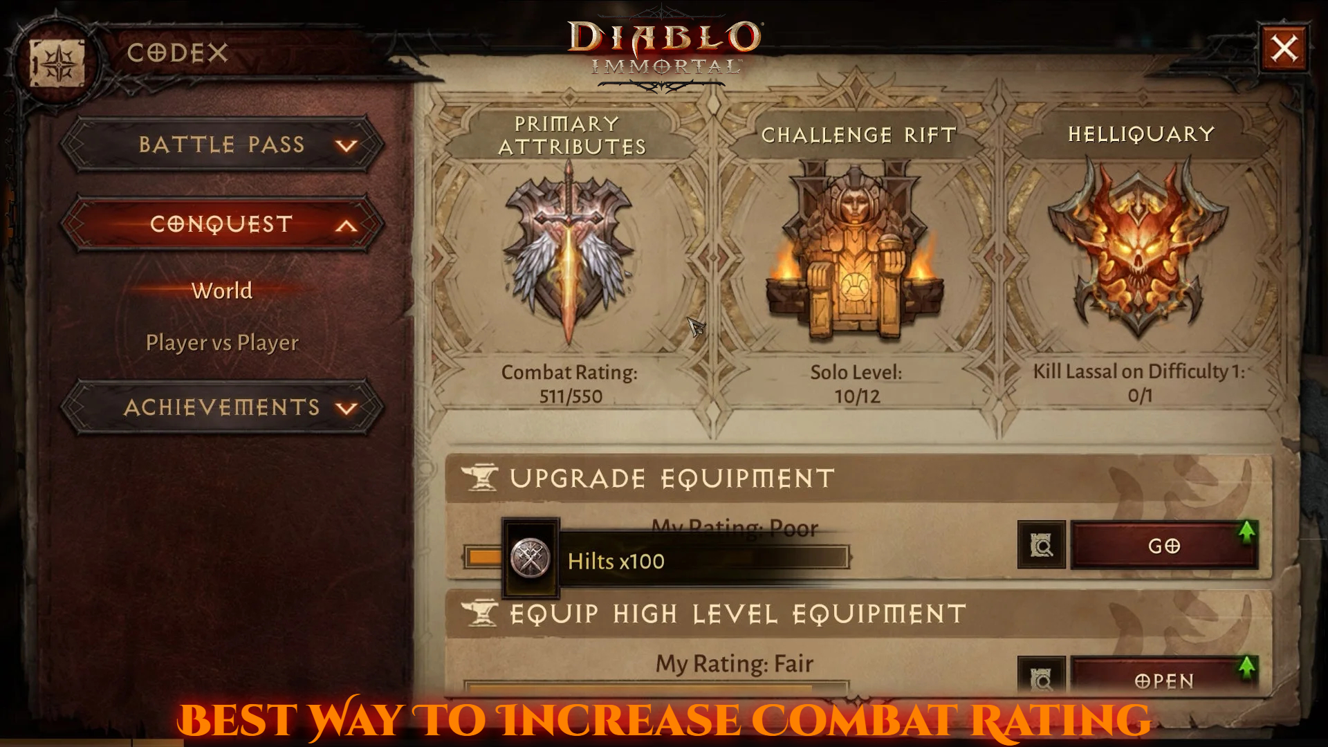 You are currently viewing Best Way To Increase Combat Rating In Diablo Immortal