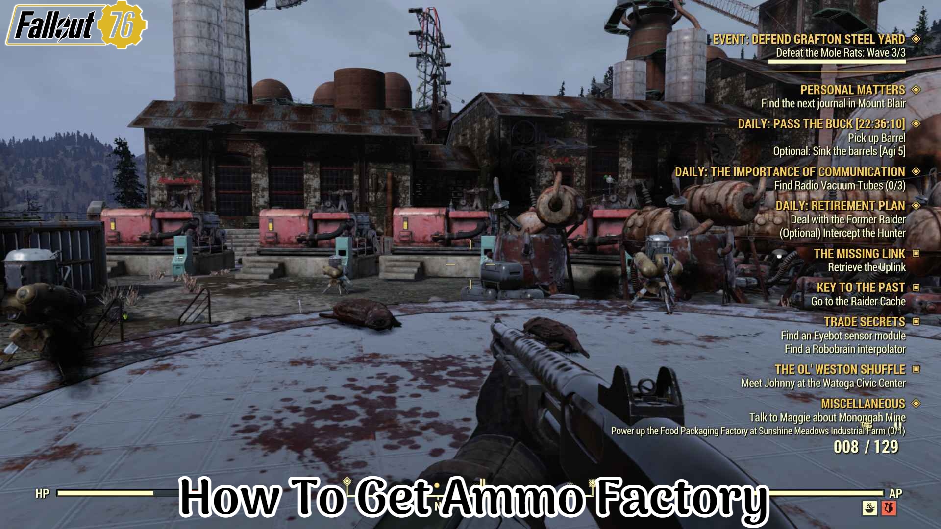 Read more about the article How To Get Ammo Factory In Fallout 76