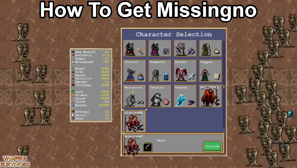 You are currently viewing How To Get Missingno In Vampire Survivors