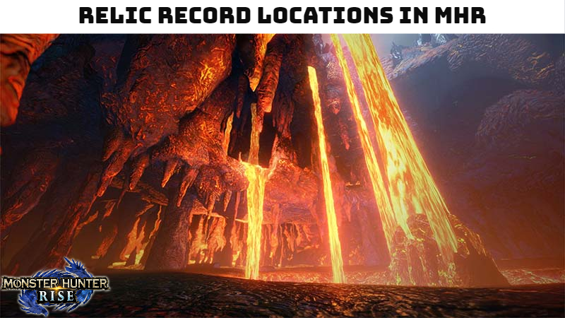 Read more about the article Relic Record Locations In MHR