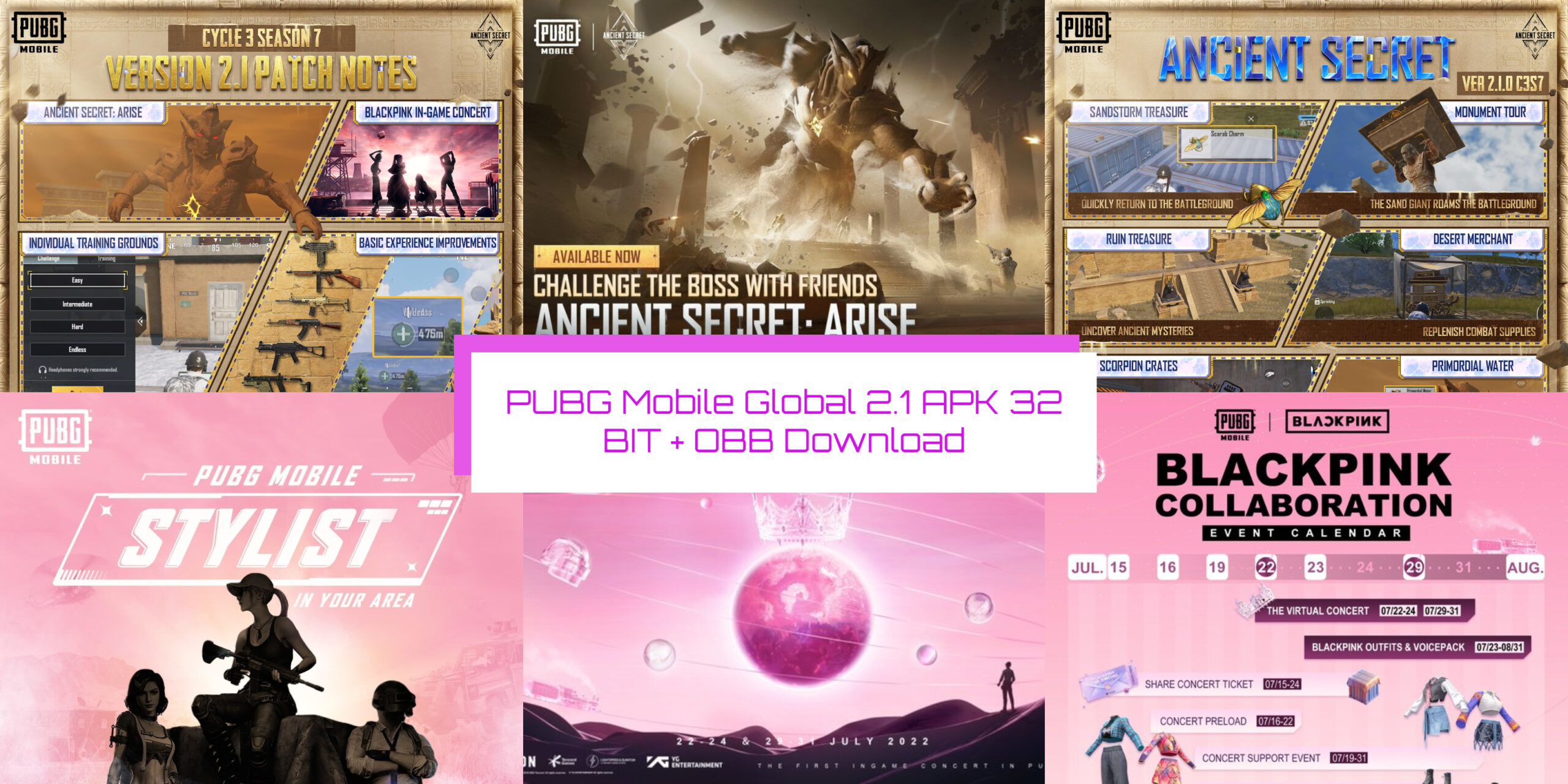You are currently viewing PUBG Mobile GL 2.1.0 APK 32 BIT + OBB Download