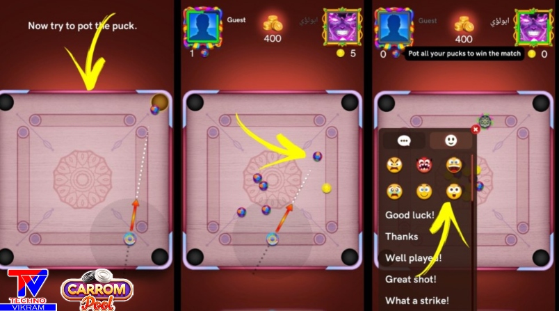 You are currently viewing Techno Vikram Carrom Pool Mod Apk Download