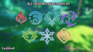 Read more about the article All Dendro Reactions In Genshin Impact