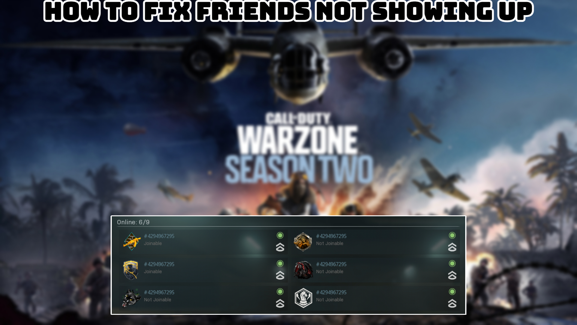 You are currently viewing How To Fix Friends Not Showing Up On Warzone 2022