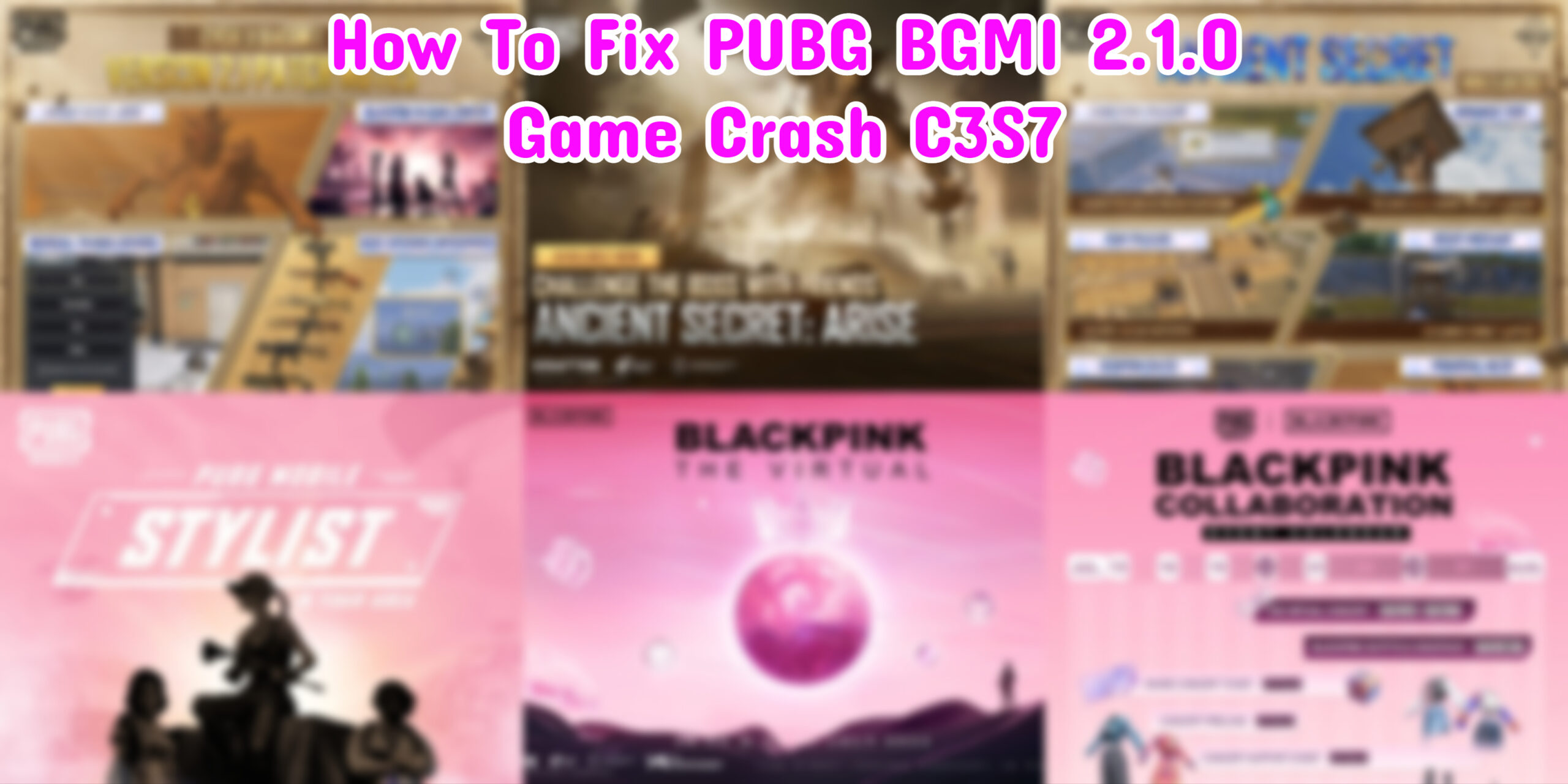 You are currently viewing How To Fix PUBG BGMI 2.1.0 Game Crash C3S7