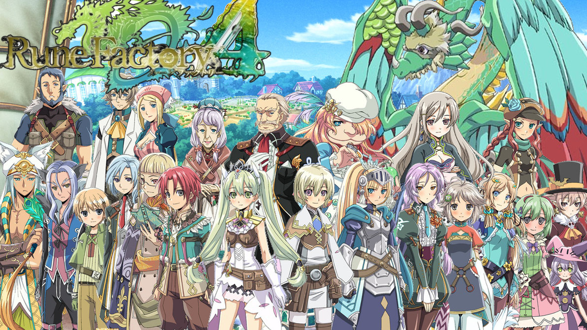 Rune Factory 4 3DS Rom Free Download