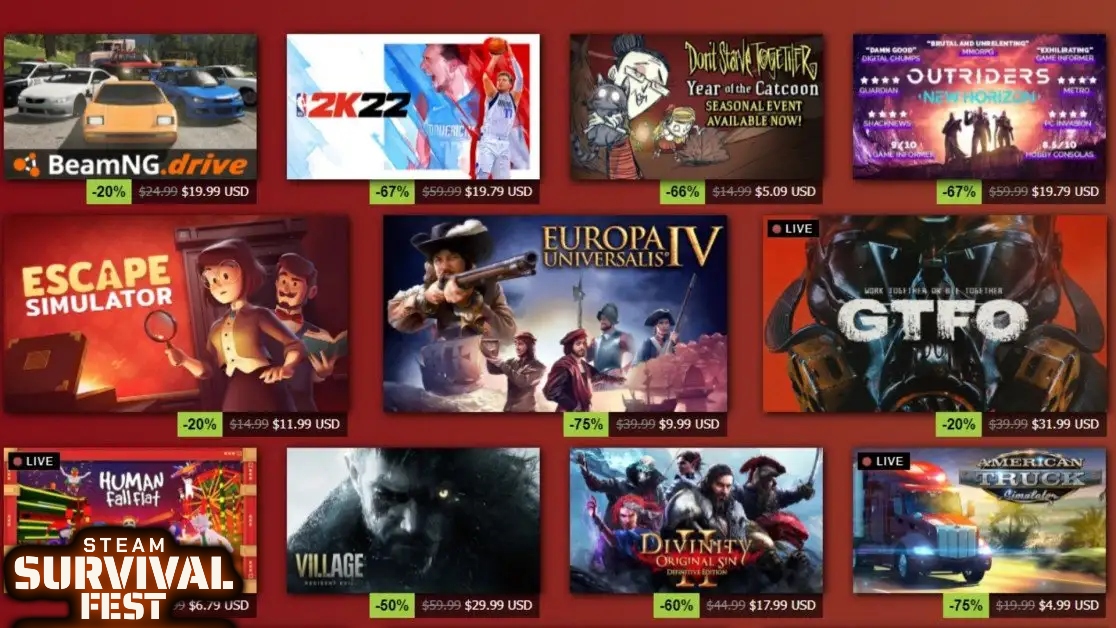 You are currently viewing Steam Survival Fest 2022 Best Games