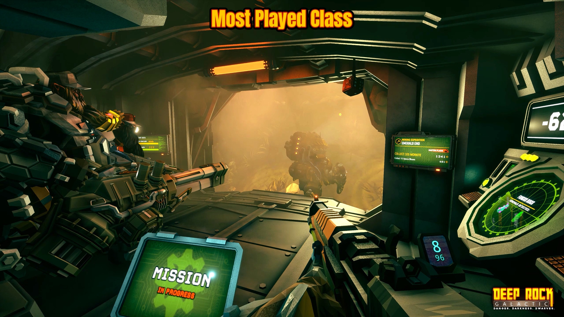 Read more about the article Most Played Class In Deep Rock Galactic 2022